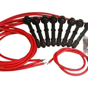MSD WIRE SET SC RED 96-04 FORD 4.6 DOHC UNIV