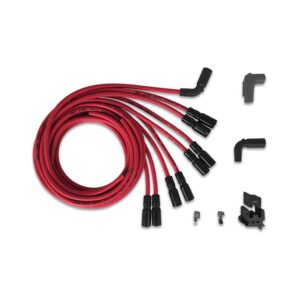 MSD Wire Set, Univ.Chevy LT1 w/straight boot