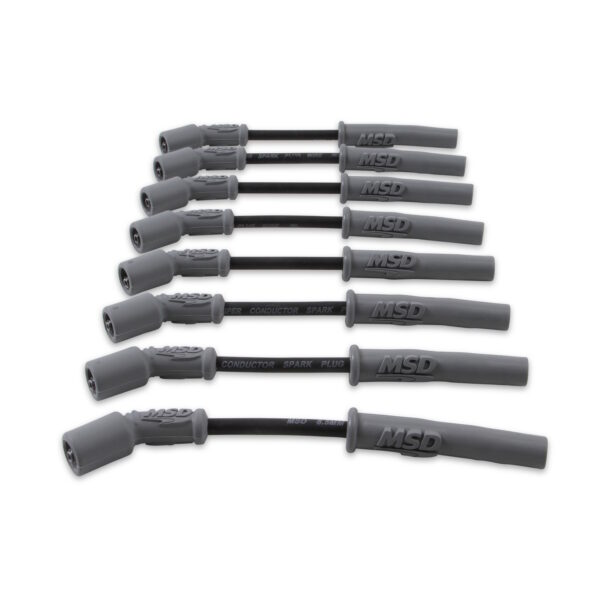 MSD Super Conductor Spark Plug Wire Set for GM LS1 1997 Onwards, Black - Image 2
