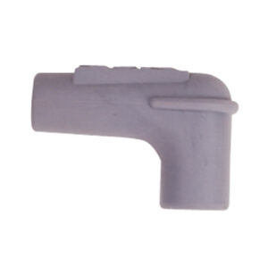 MSD 90 Deg Sprk Plug Boot,Gray Silicone100ea