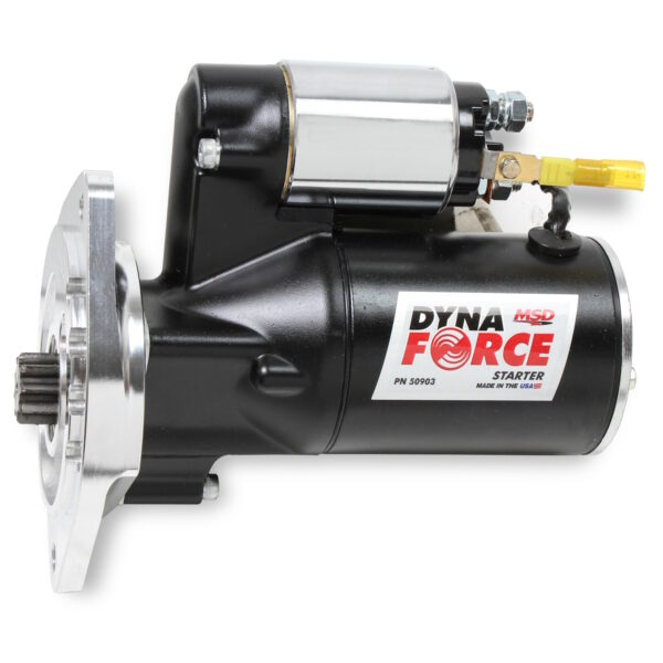 MSD Black DynaForce High Torque Starter Motor, Small Block Ford 289-351