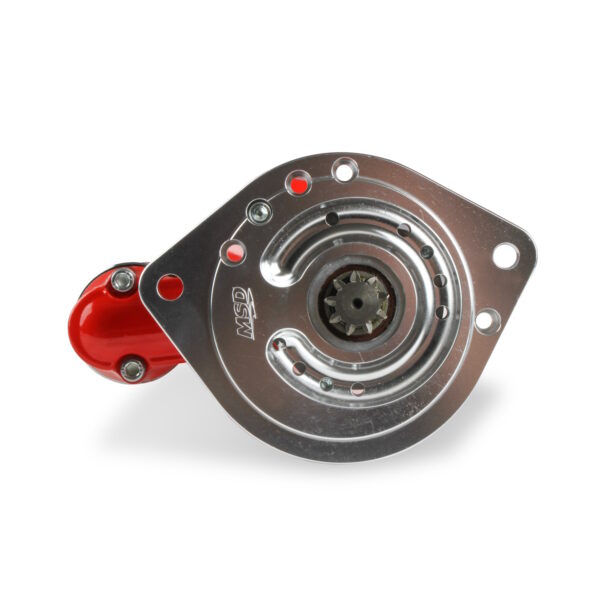 MSD Red DynaForce High Torque Starter Motor, Small Block Ford 289-351 - Image 3