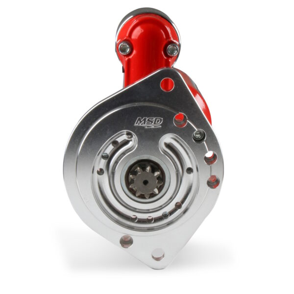 MSD Red DynaForce High Torque Starter Motor, Small Block Ford 289-351 - Image 2