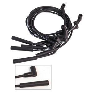 MSD Street-Fire Spark Plug Ignition Wire Set for SBF: Ford 302, 351W, HEI