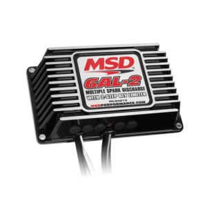 MSD BLK MSD-6AL-2, w/2-Step Limiter,4,6,8cyl