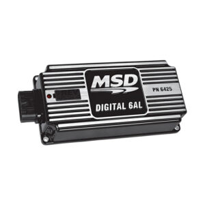 MSD 6AL Digital Ignition Controller with Adjustable RPM Control, Black