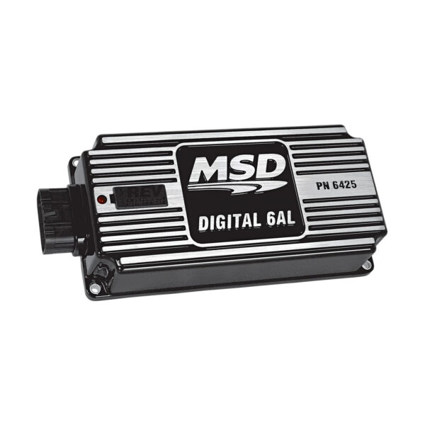 MSD 6AL Digital Ignition Controller with Adjustable RPM Control, Black