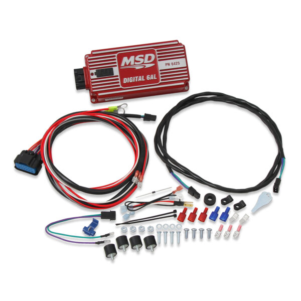 MSD 6AL Digital Ignition Controller with Adjustable RPM Control, Red - Image 8