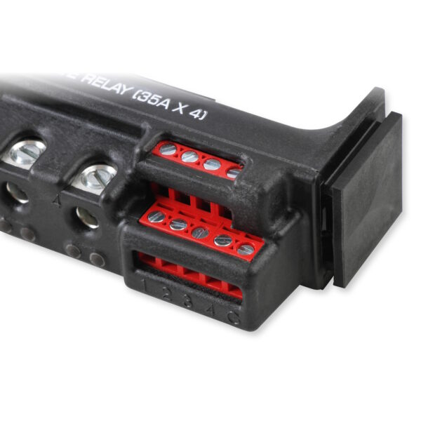 MSD 7-20V 140A High Current Solid State Relay Block, 4x 35 Amps, Black - Image 4