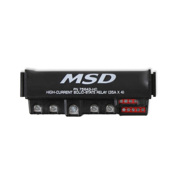 MSD 7-20V 140A High Current Solid State Relay Block, 4x 35 Amps, Black - Image 12