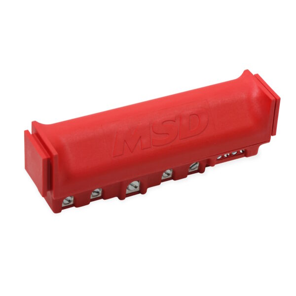 MSD 5-20V 80A Stand Alone Solid State Relay Block, 4x 20 Amps, Red - Image 3
