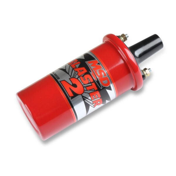 MSD High Performance Blaster 2 Ignition Coil, Red - Image 4