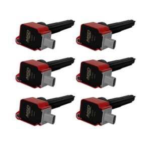 MSD Coil,RED,Ford Eco-Boost 2.7L V6, 6-Pk
