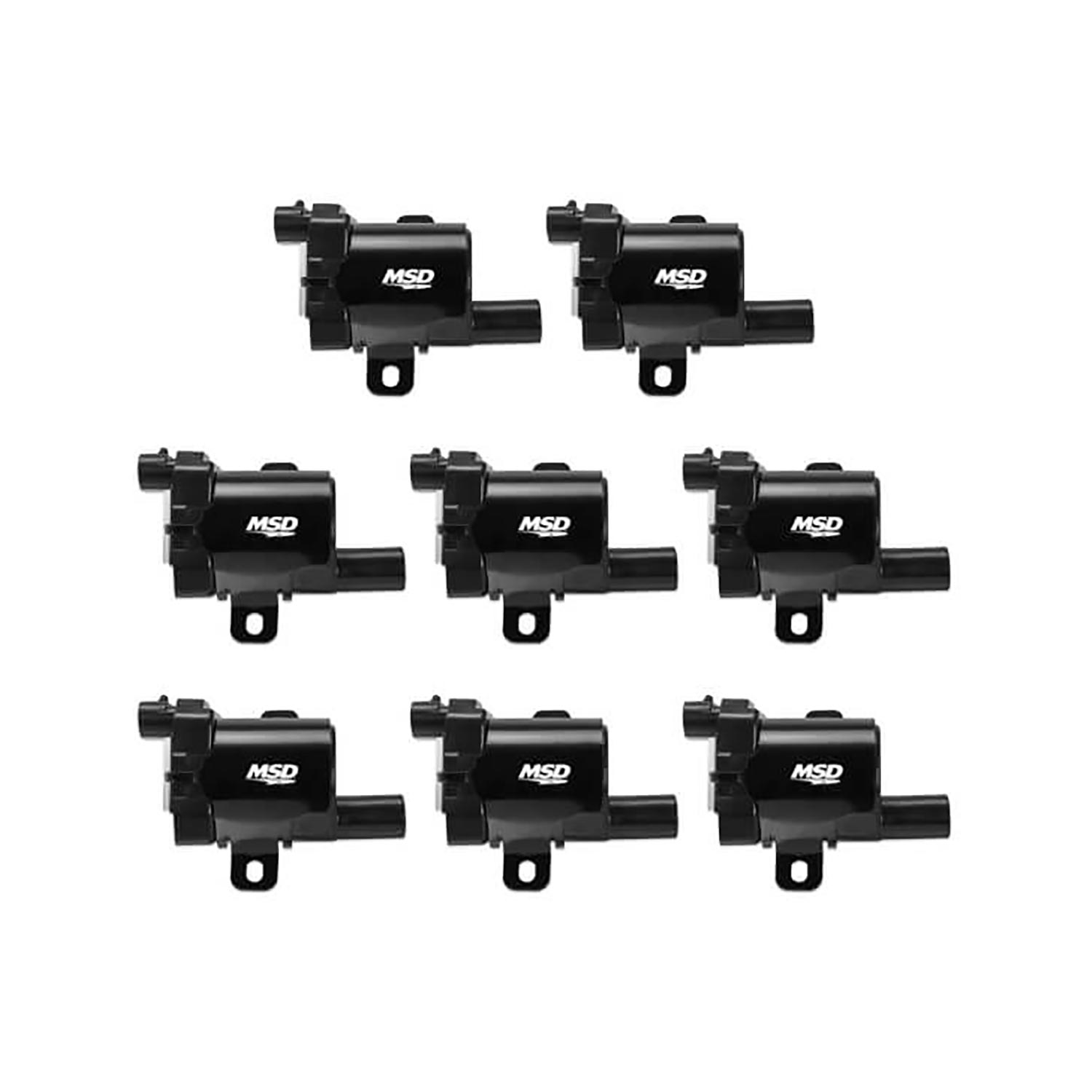 MSD Coil,Black,GM,L-Series,Truck,99-07,8-Pk