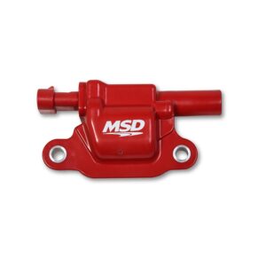 MSD Coil, Red, Square, 2014 & up GM V8