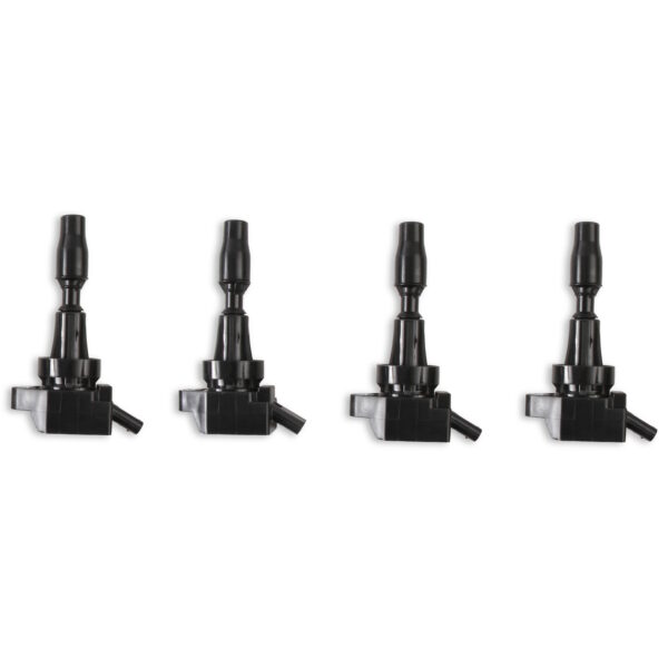 MSD 4x Blaster Ignition Coils for Hyundai & Kia 1.6L Turbo Engines, Black