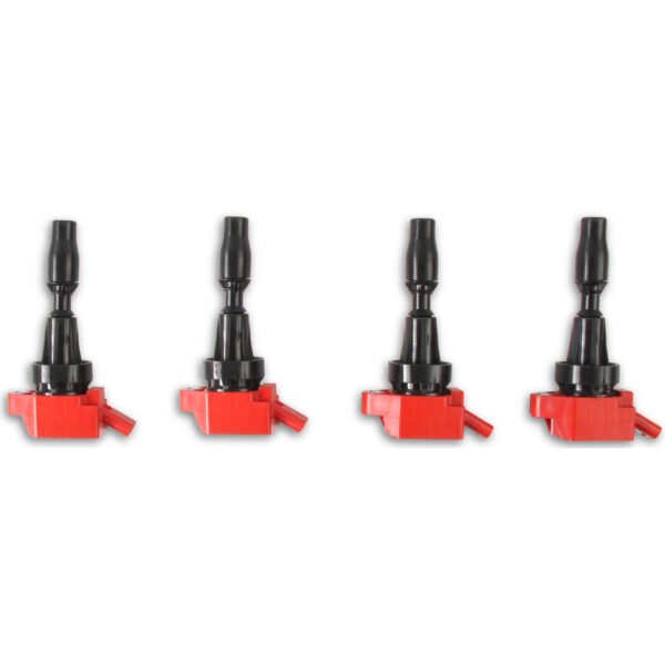 MSD 4x Blaster Ignition Coils for Hyundai & Kia 1.6L Turbo Engines, Red