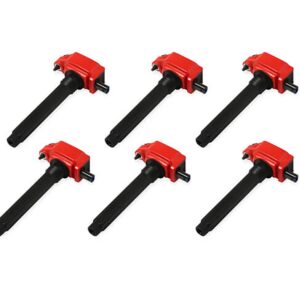 MSD Coils, Red, Chrysler V6 ΓÇÿ11-ΓÇÖ16, 6-Pack