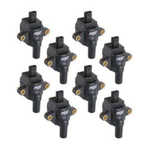 MSD 7.3L Godzilla Ignition Coil, Black, x8
