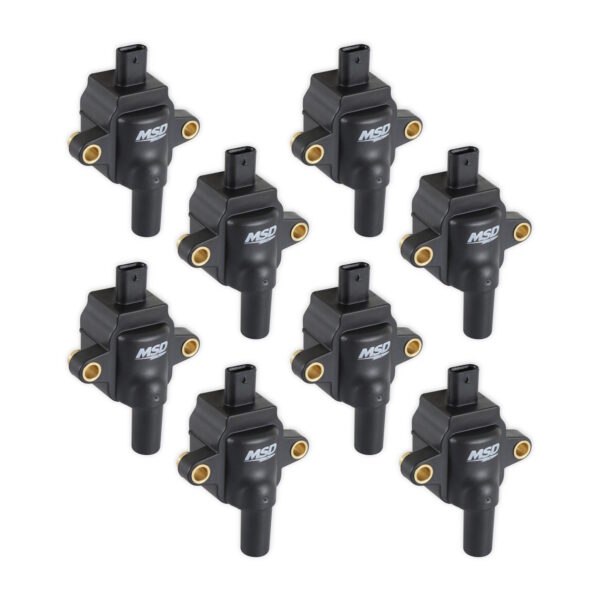 MSD 7.3L Godzilla Ignition Coil, Black, x8