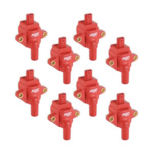 MSD 7.3L Godzilla Ignition Coil, Red, x8