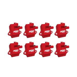MSD Coils, GM LS Series (LS-1/6), 8-Pack