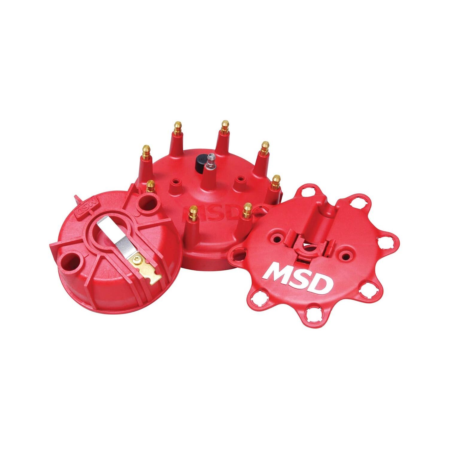 MSD Dist Cap/Rotor Kit, Ford HEI