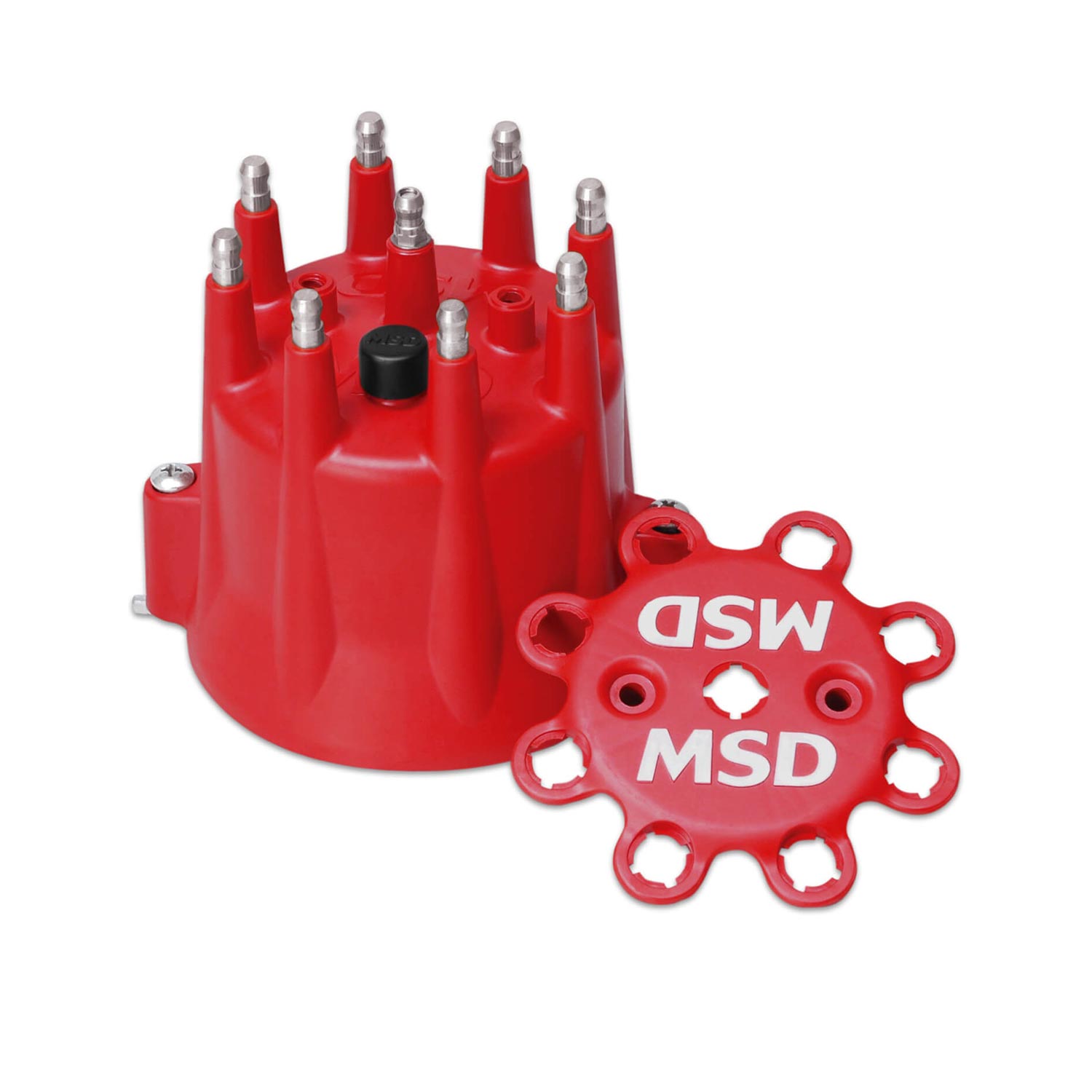 MSD Distributor Cap, Chevy V8, HEI, Retainer