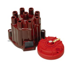 MSD Distributor Cap & Rotor with MSD and GM V8 Points