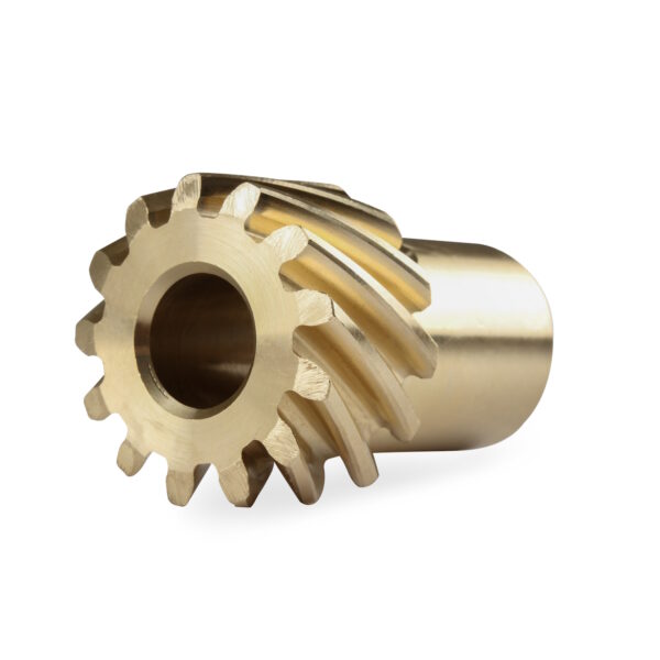 MSD Bronze 0.500" Distributor Gear for Chevrolet SBC BBC - Image 2