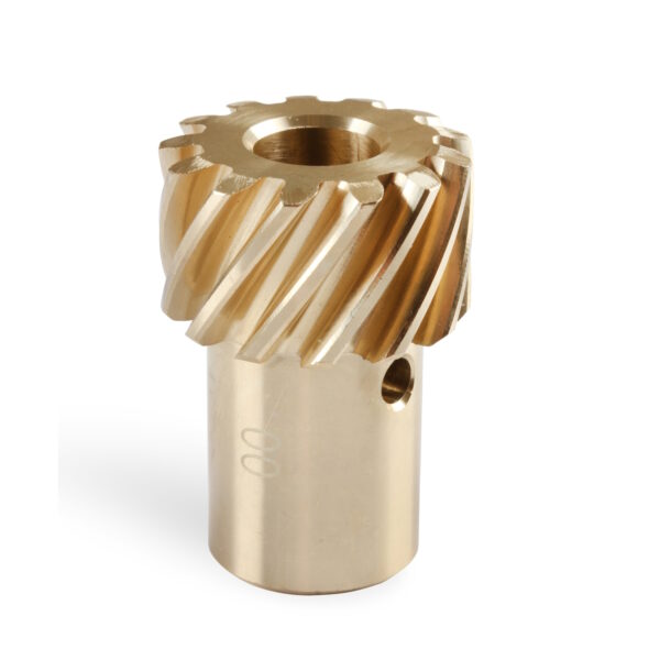 MSD Bronze 0.500" Distributor Gear for Chevrolet SBC BBC - Image 4