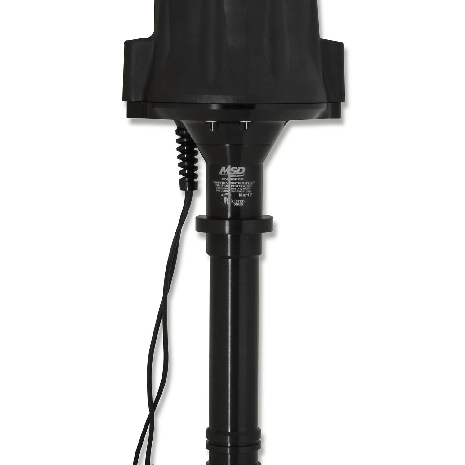 MSD Blk Distributor, Chevy V8 Marine Certif.