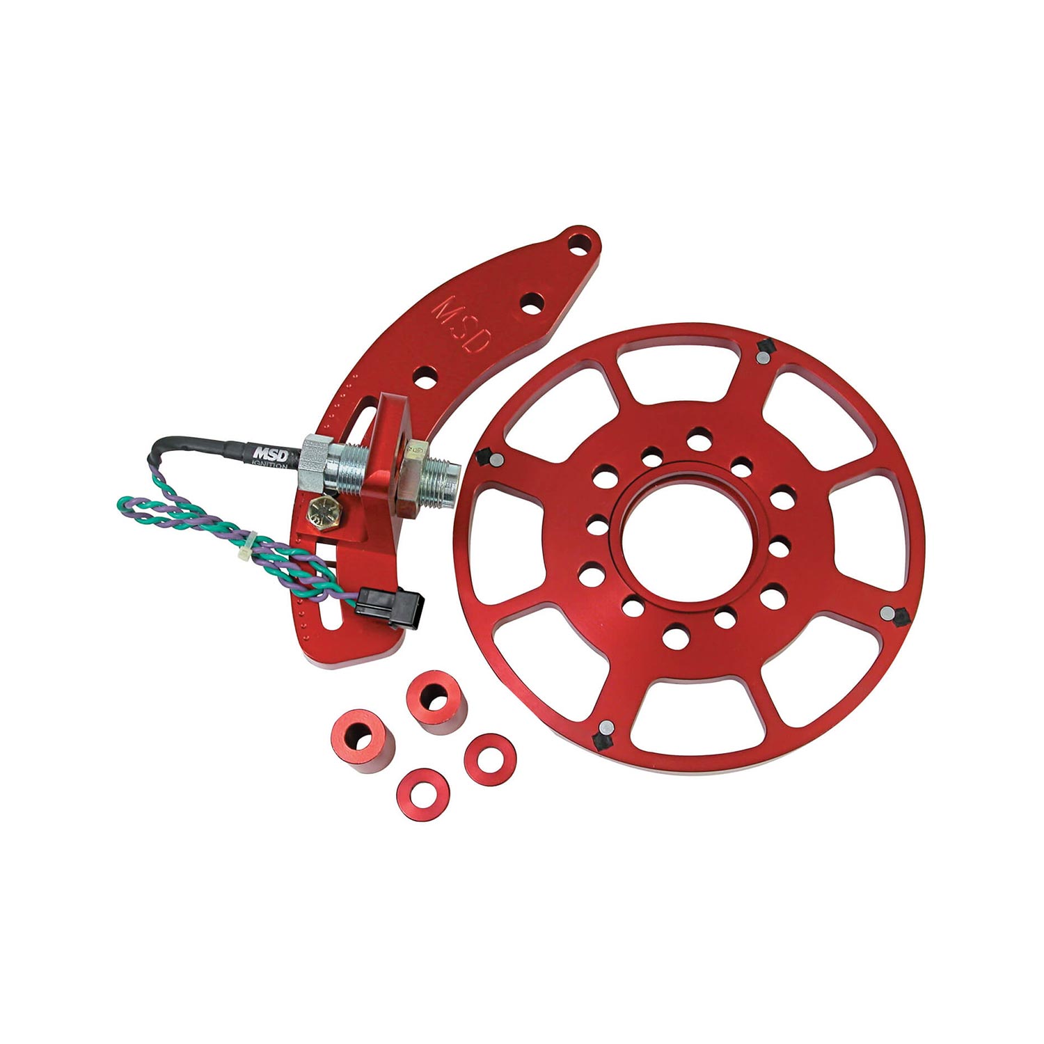 MSD Crank Trigger Kit, SB Chevy, 8" CT Wheel
