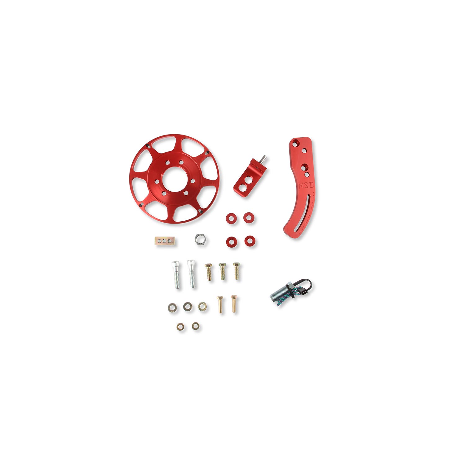 MSD Crank Trigger Kit, Fly. Magnet, BB Chevy