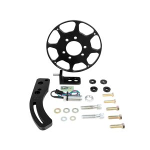 MSD Crank Trigger Kit, Fly. Magnet, BBC,BLK