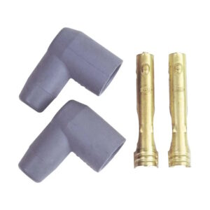 MSD 90° Distributor Socket Boot & Terminal Kit - PAIR