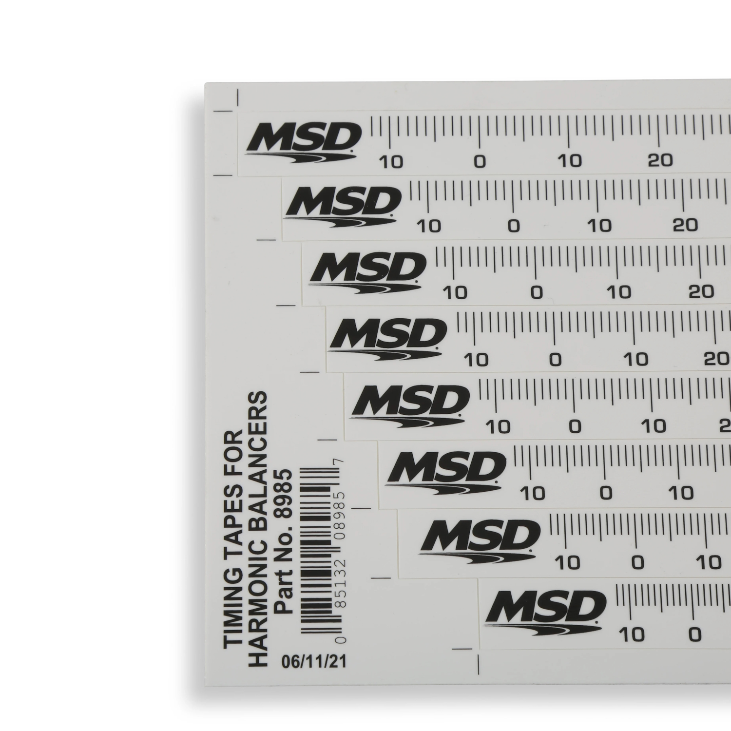 MSD 8x Timing Tapes for Harmonic Balancers, 5.25" - 8" - Image 5