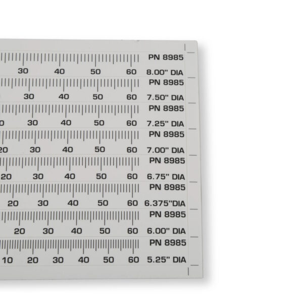 MSD 8x Timing Tapes for Harmonic Balancers, 5.25" - 8" - Image 6