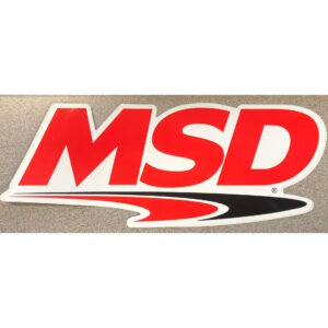 MSD Decal, MSD Logo, 9"X3.5"