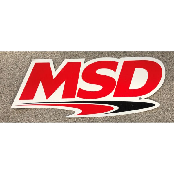 MSD Decal, MSD Logo, 5.5"X2.1"