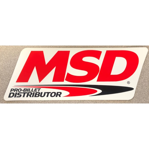 MSD Decal, Contingency, MSD Billet Distribut