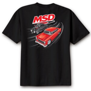 MSD T-Shirt MSD Racer, Black Medium