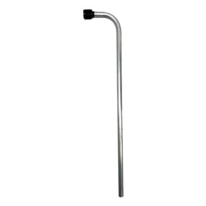 Nitrous Express 90 Degree Blow Down Tube Plumbing Kit PN 11708-90 featuring 8AN nut sleeve and pre-bent aluminum safety tube