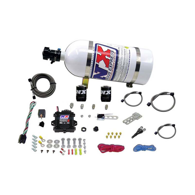 Nitrous Express InstaBoost Digital EFI Nitrous System with 10lb Bottle Part 20928-10
