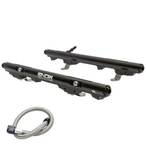 Snow Performance Factory Fit Billet Fuel Rail Kit For LS1 Intake With LS1 Injectors (60mm)