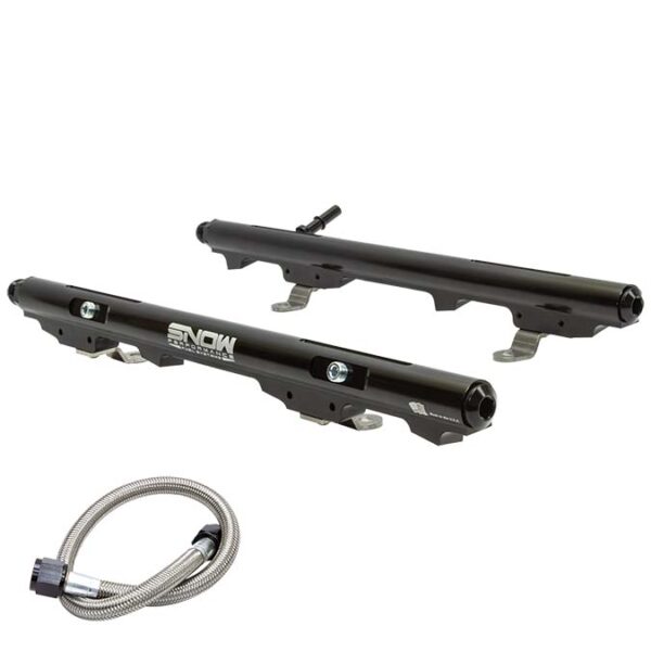 Snow Performance Factory Fit Billet Fuel Rail Kit For LS1 Intake With LS1 Injectors (60mm)