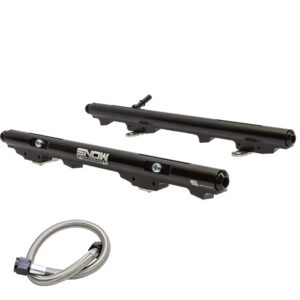 Snow Performance Factory Fit Billet Fuel Rail Kit For LS3 Intake With LS3 Injectors (34mm)