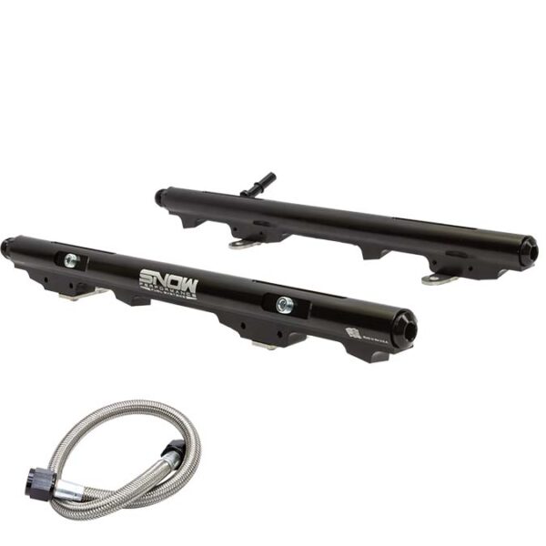 Snow Performance Factory Fit Billet Fuel Rail Kit For LS3 Intake With LS3 Injectors (34mm)