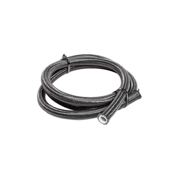 Snow Performance -10AN Braided Stainless PTFE Hose - 5ft Black