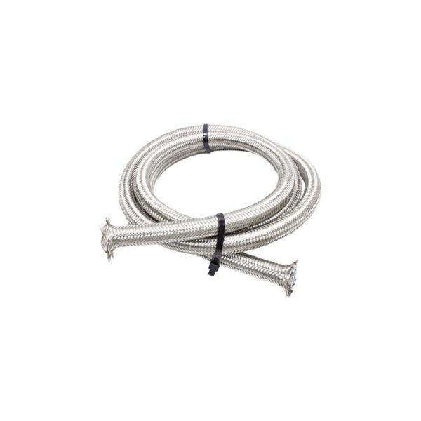 Snow Performance -10AN Braided Stainless PTFE Hose - 5ft